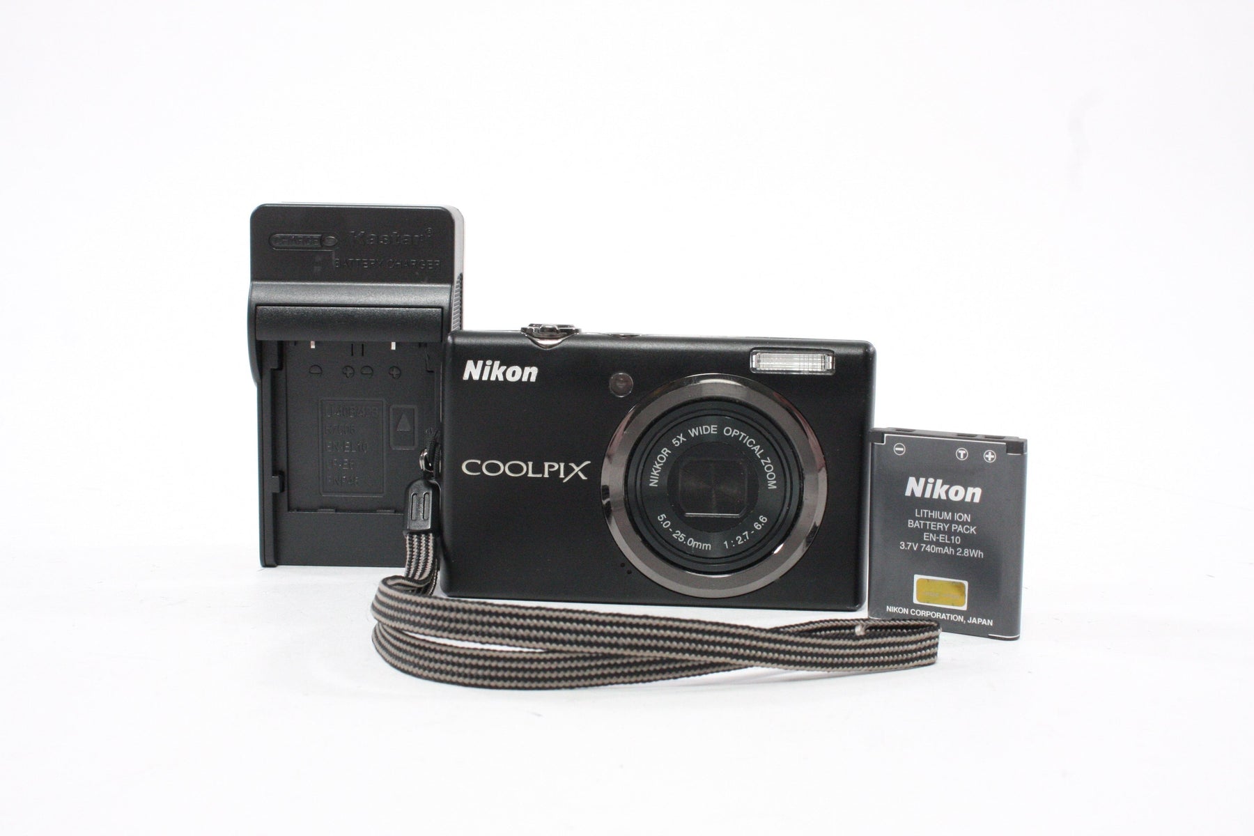 Nikon Coolpix S570 Digital Point-and-Shoot Camera 5x Zoom 12mp