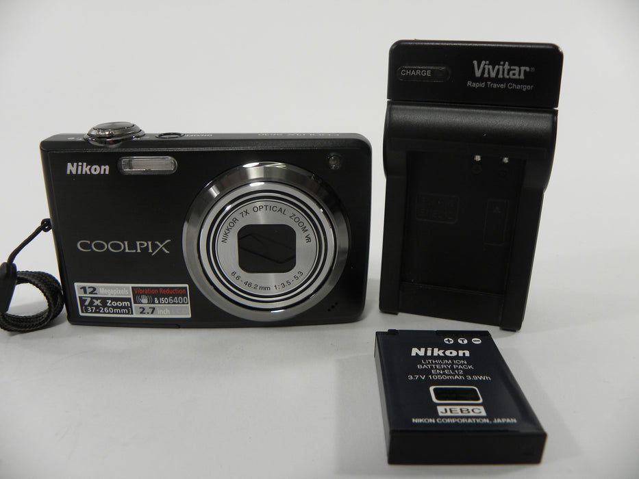Nikon Coolpix S630 12mp Digital Camera (Black)