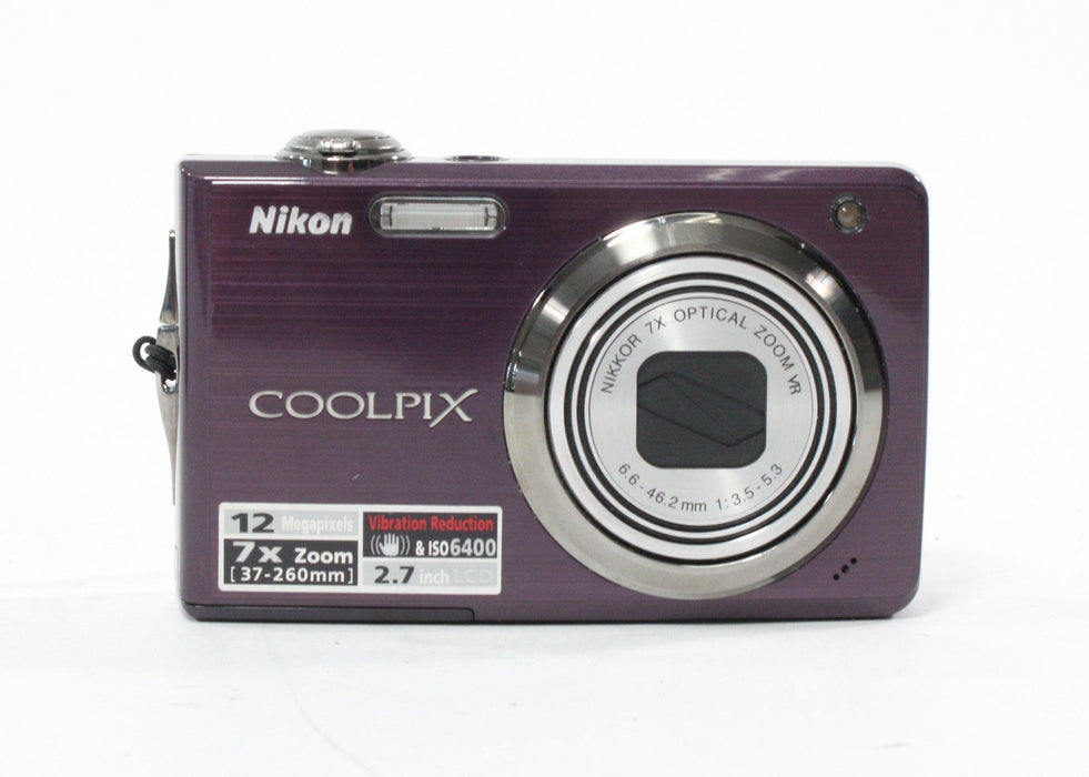 Nikon CoolPix S630 Digital Point-and-Shoot 7x Zoom 12.0mp (Purple)