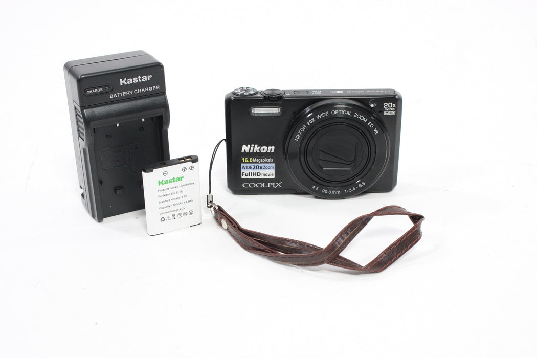 Nikon Coolpix S7000 Digital Point-and-Shoot Camera 20x Zoom 16.0mp