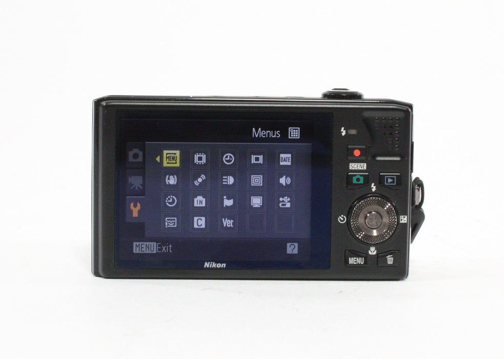 Nikon Coolpix S8000 Digital Camera 10x Zoom 14.2mp