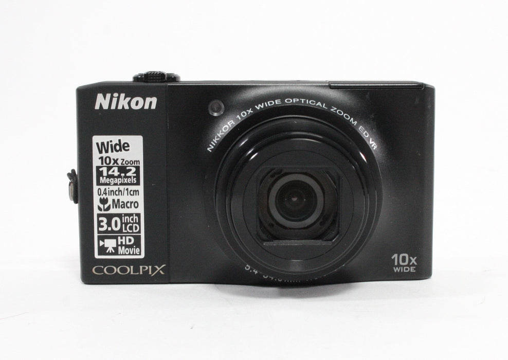Nikon Coolpix S8000 Digital Camera 10x Zoom 14.2mp