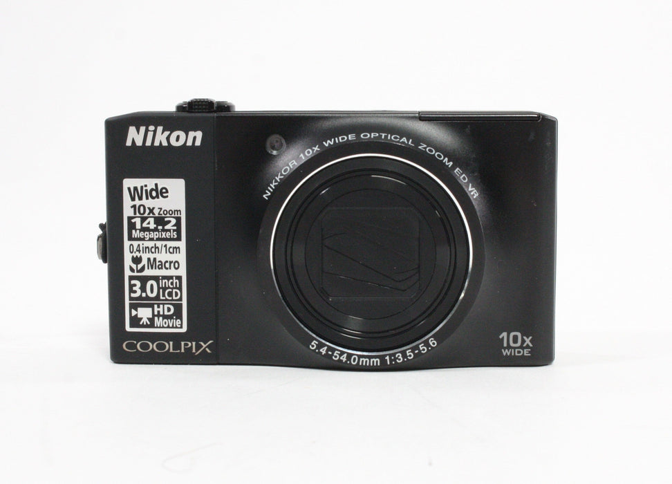 Nikon Coolpix S8000 Digital Camera 10x Zoom 14.2mp