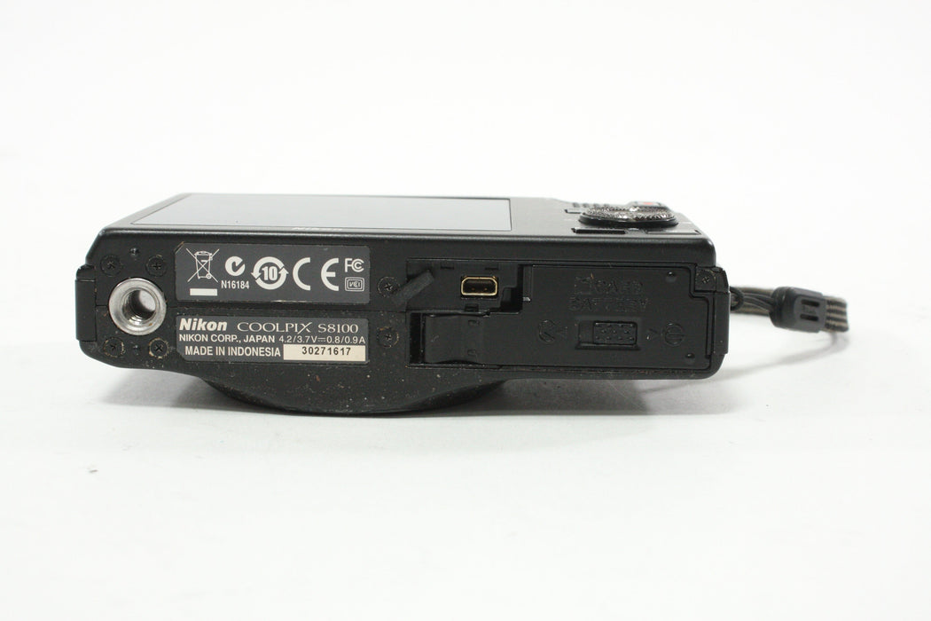 Nikon Coolpix S8100 10x Zoom 12.1mp Digital Point-and-Shoot