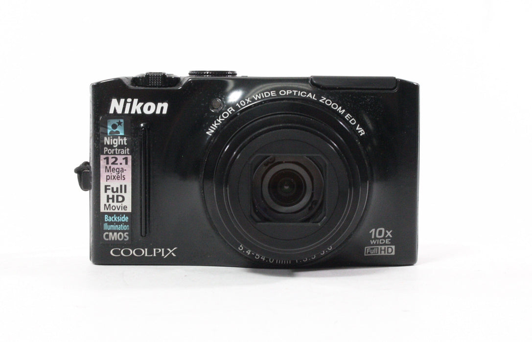 Nikon Coolpix S8100 Point-and-Shoot Digital Camera 10x Zoom 12.1mp