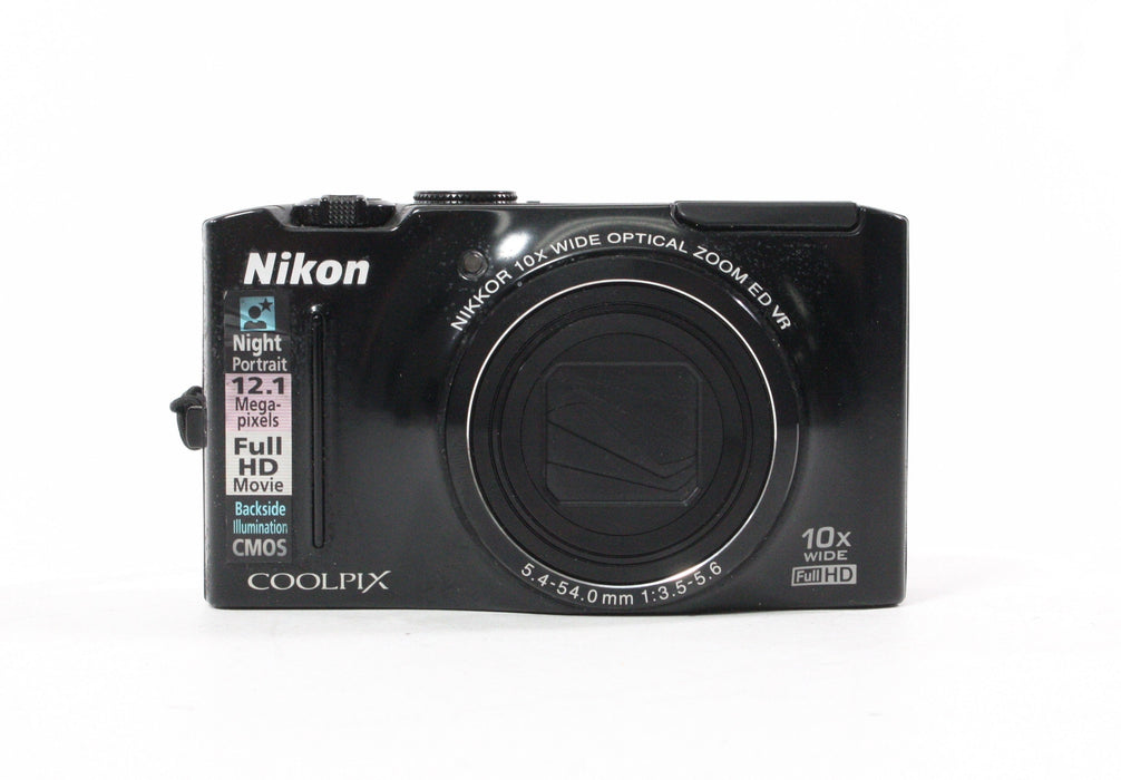 Nikon Coolpix S8100 Point-and-Shoot Digital Camera 10x Zoom 12.1mp