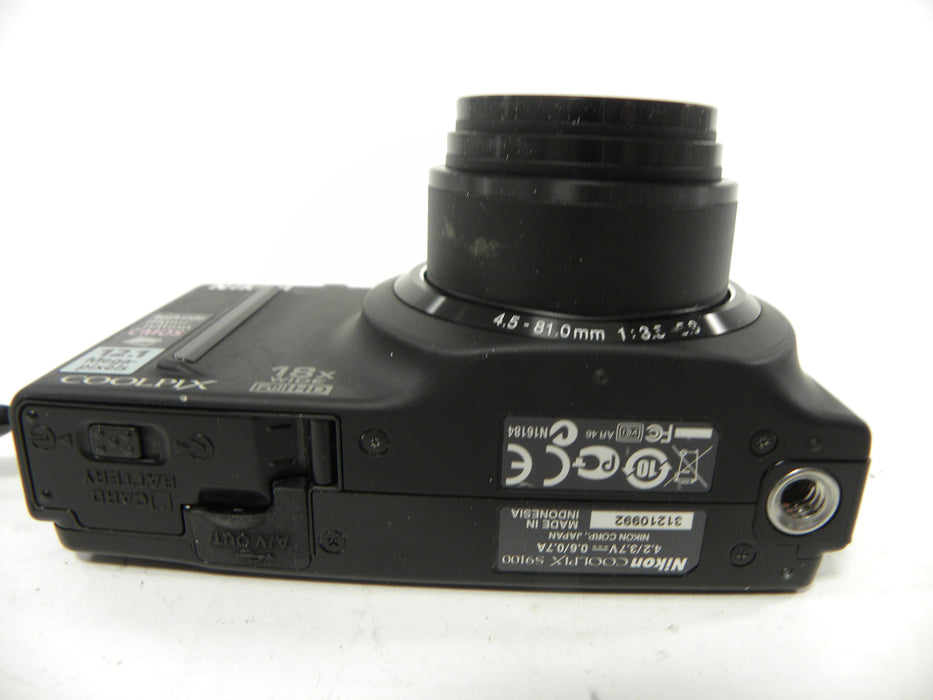 Nikon Coolpix S9100 12.1mp Digital Camera