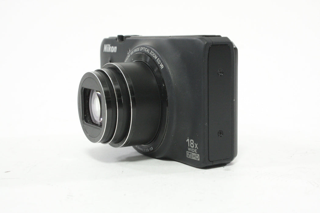 Nikon Coolpix S9200 Point-and-Shoot Camera 18x Zoom 16.0mp AS-IS