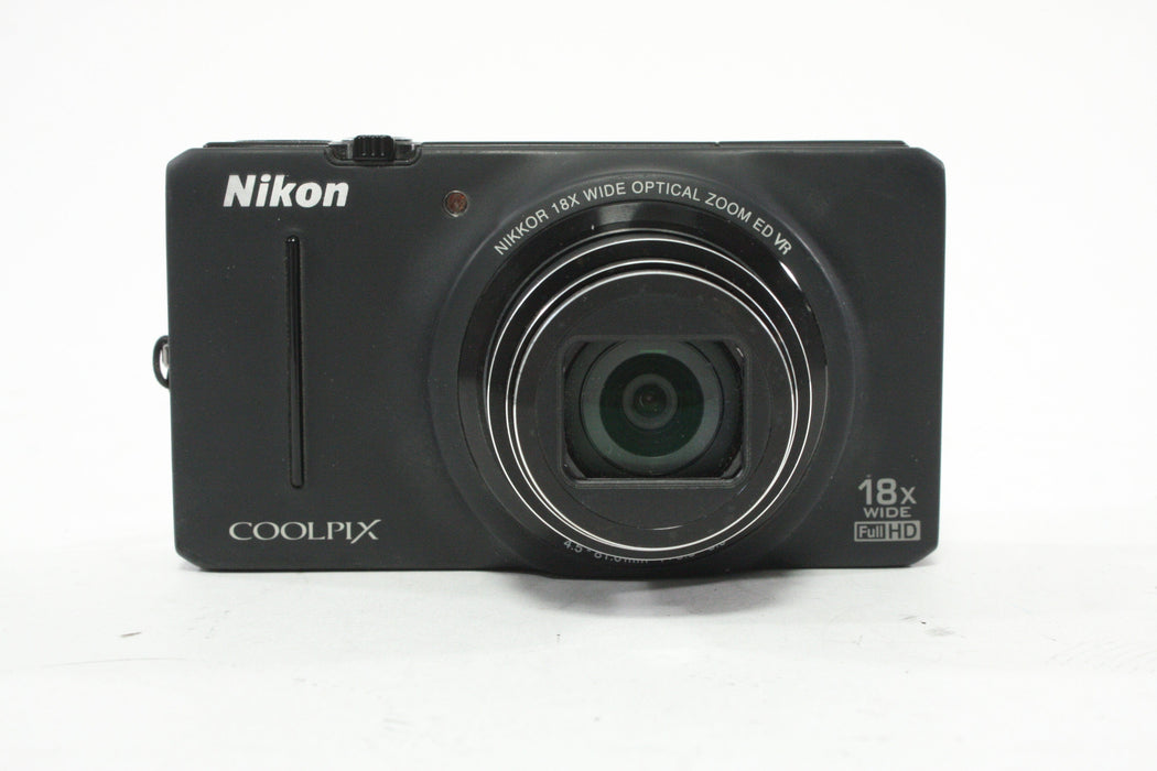 Nikon Coolpix S9200 Point-and-Shoot Camera 18x Zoom 16.0mp AS-IS