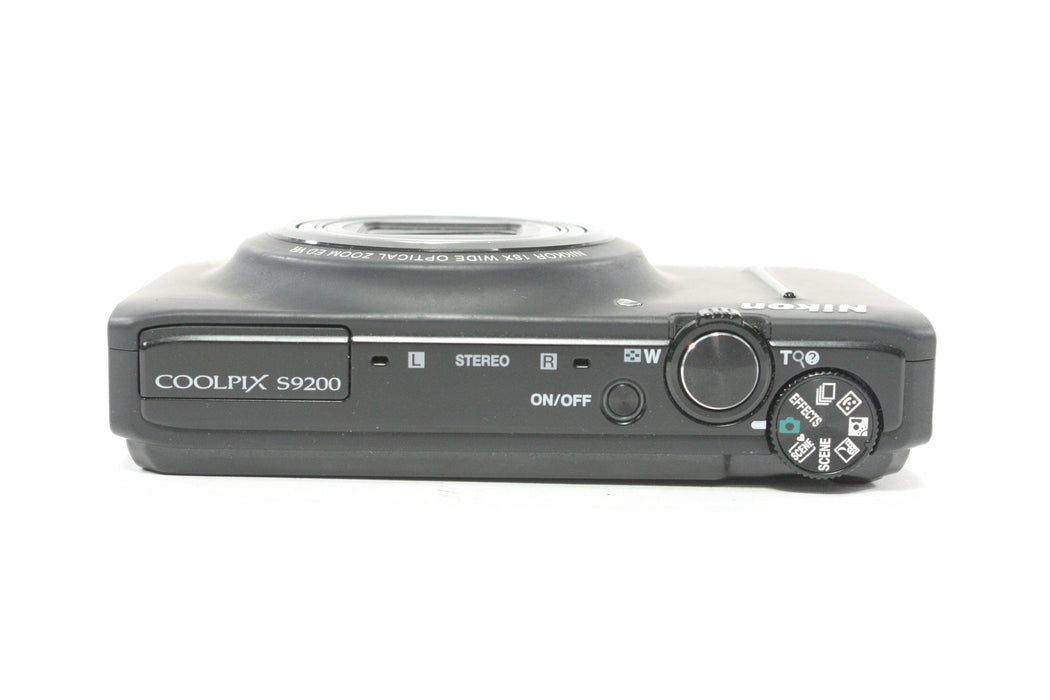 Nikon Coolpix S9200 Point-and-Shoot Camera 18x Zoom 16.0mp AS-IS