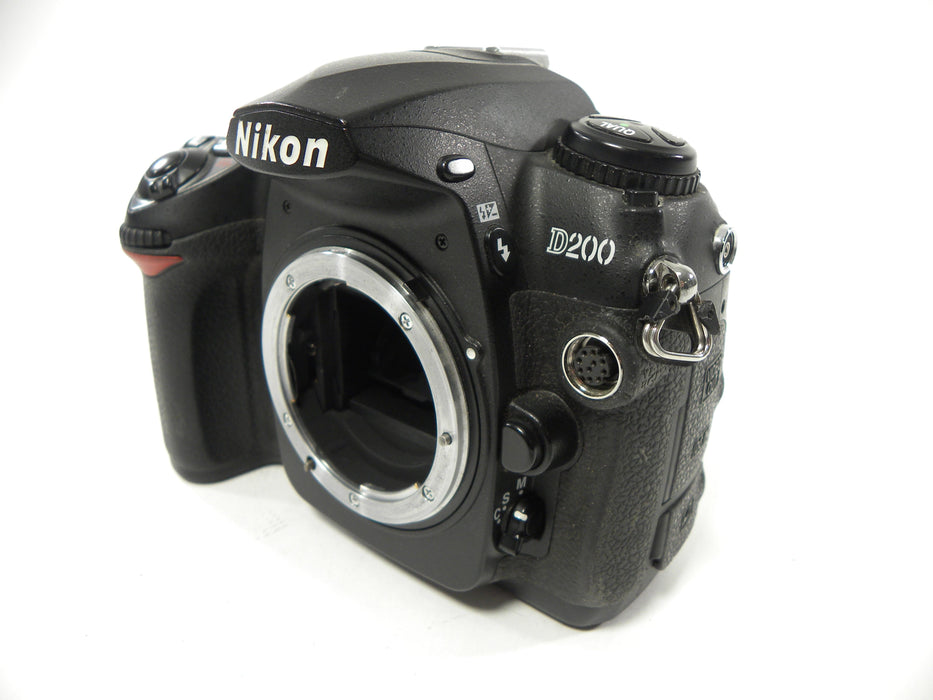 Nikon D200 10.2mp Digital SLR Body Only Shutter Ct. 49,828