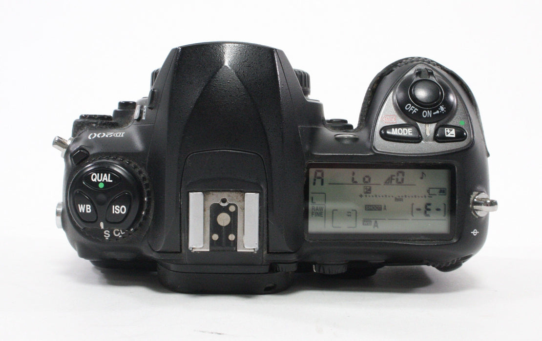 Nikon D200 Digital Camera with a Shutter Count 55,447
