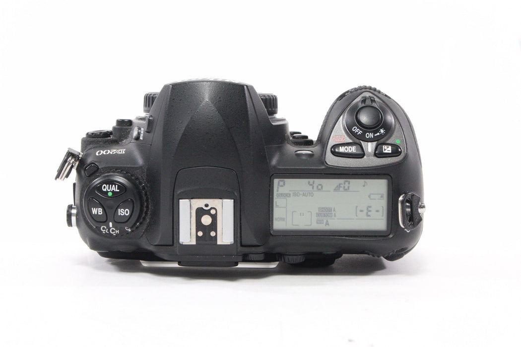 Nikon D200 Digital SLR Camera Body with Shutter Count 1,909