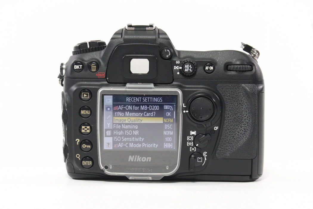 Nikon D200 Digital SLR Camera Body with Shutter Count 1,909