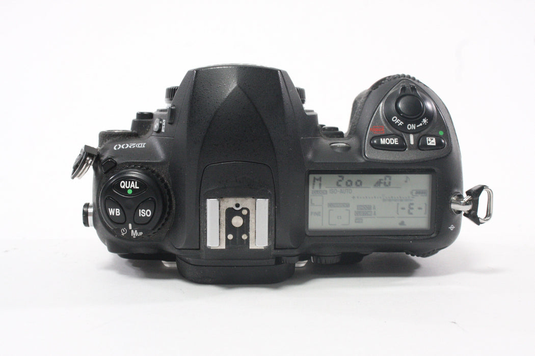 Nikon D200 DSLR Camera Body with Shutter Count 16,438