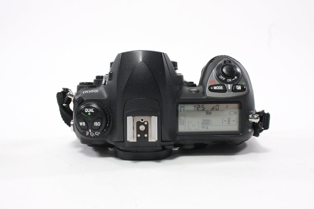 Nikon D200 DSLR Camera Body with Shutter Count 29,646