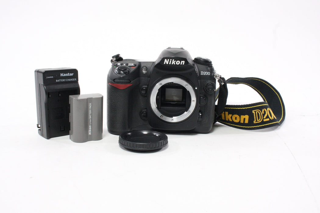 Nikon D200 DSLR Camera Body with Shutter Count 29,646