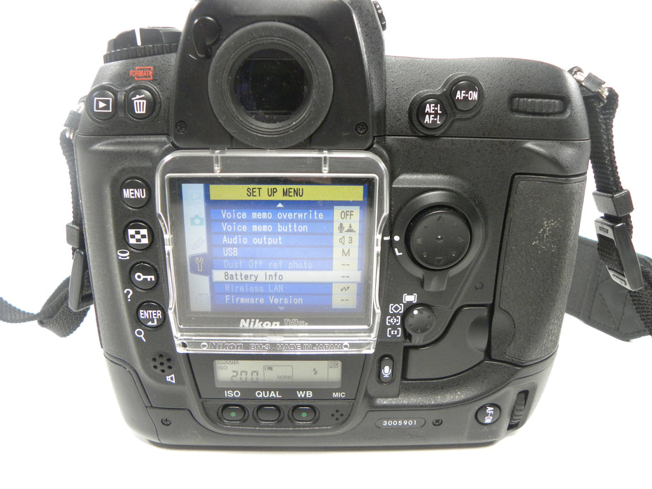 Nikon D2Hs 4.1mp Digital SLR Body only shutter Ct. 3,755