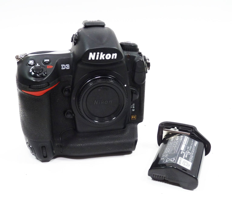 Nikon D3 DSLR Camera Body with a Shutter Count of 33,923