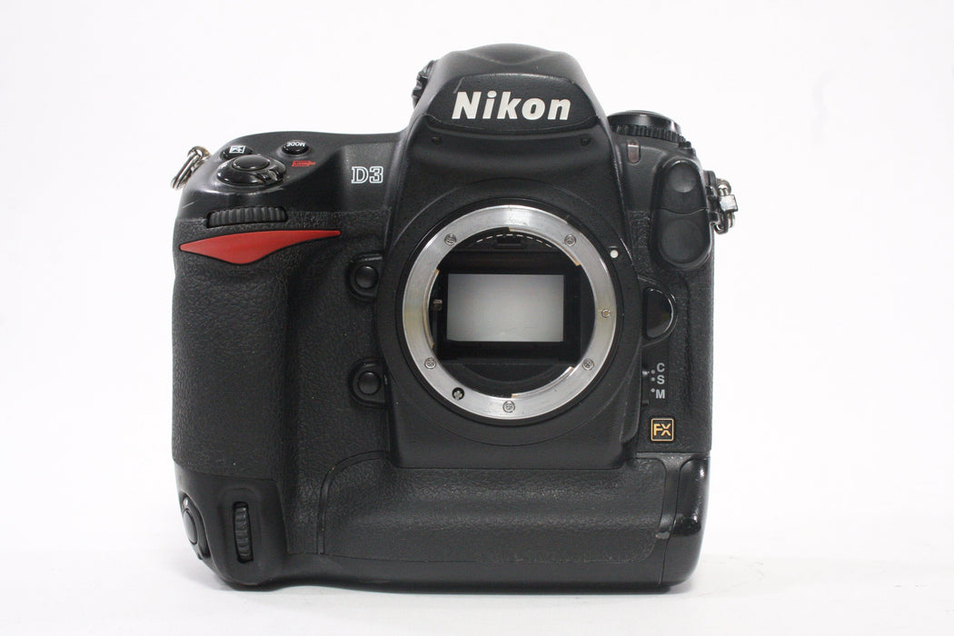 Nikon D3 FX DSLR Camera Body with Shutter Count of 373,449