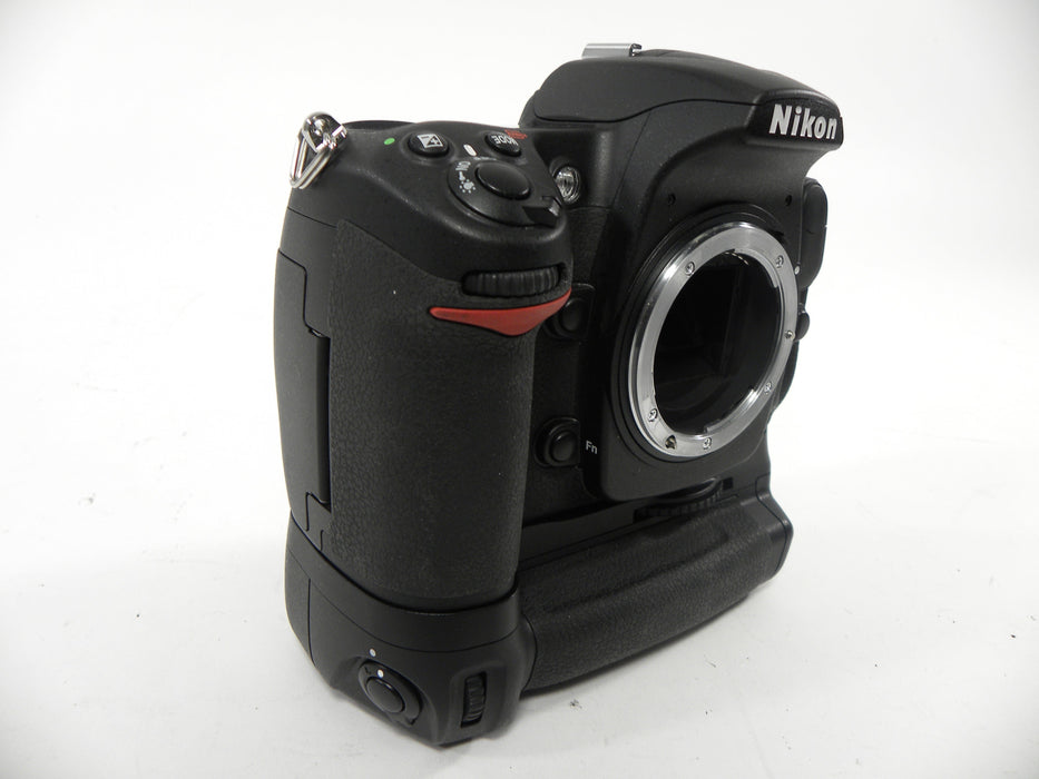 Nikon D300 12.3mp Digital SLR Body w/MB-D10 Grip Shutter Ct. 2,301