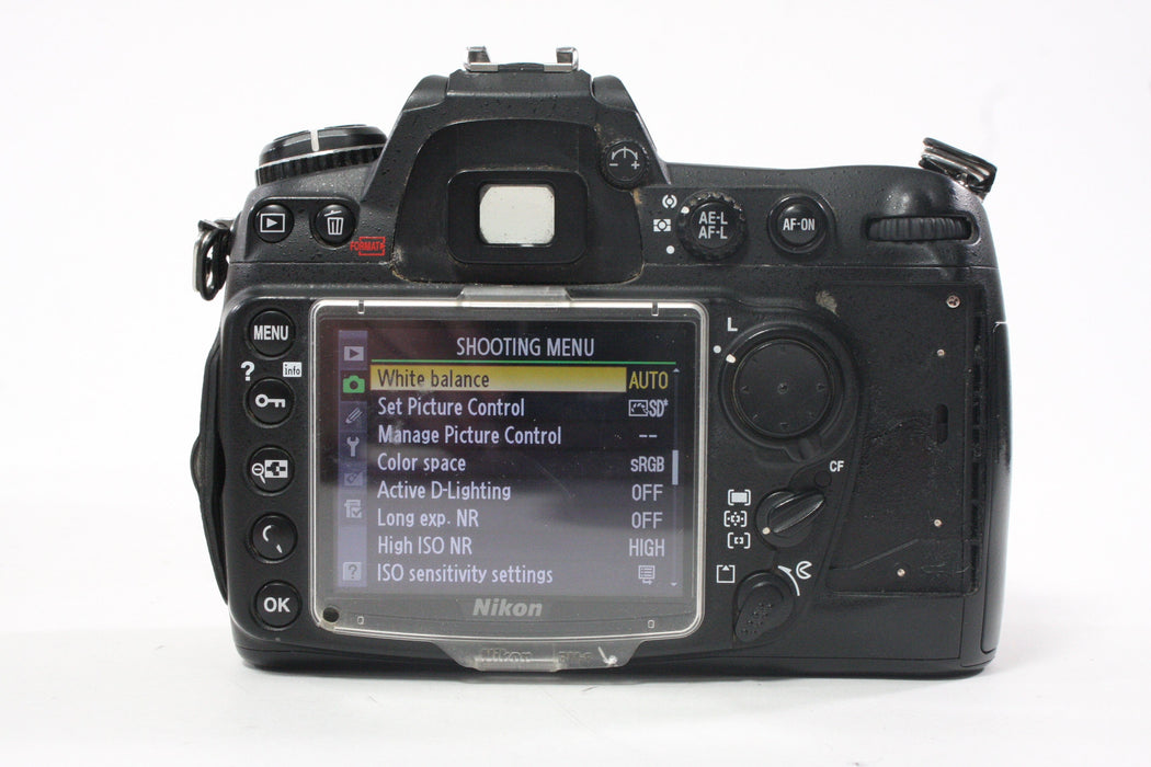Nikon D300 Digital SLR Camera Body with Shutter Count 129,624