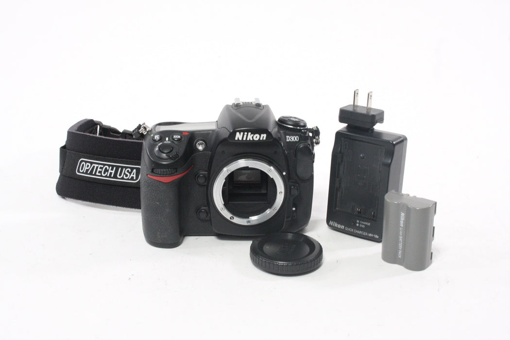 Nikon D300 DSLR Camera Body with a Shutter Count of 12,786