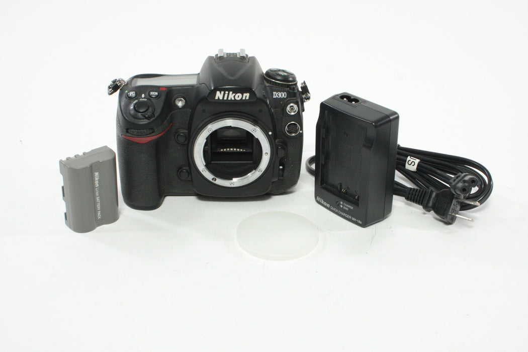 Nikon D300 DSLR Camera Body with a Shutter Count of 31,766