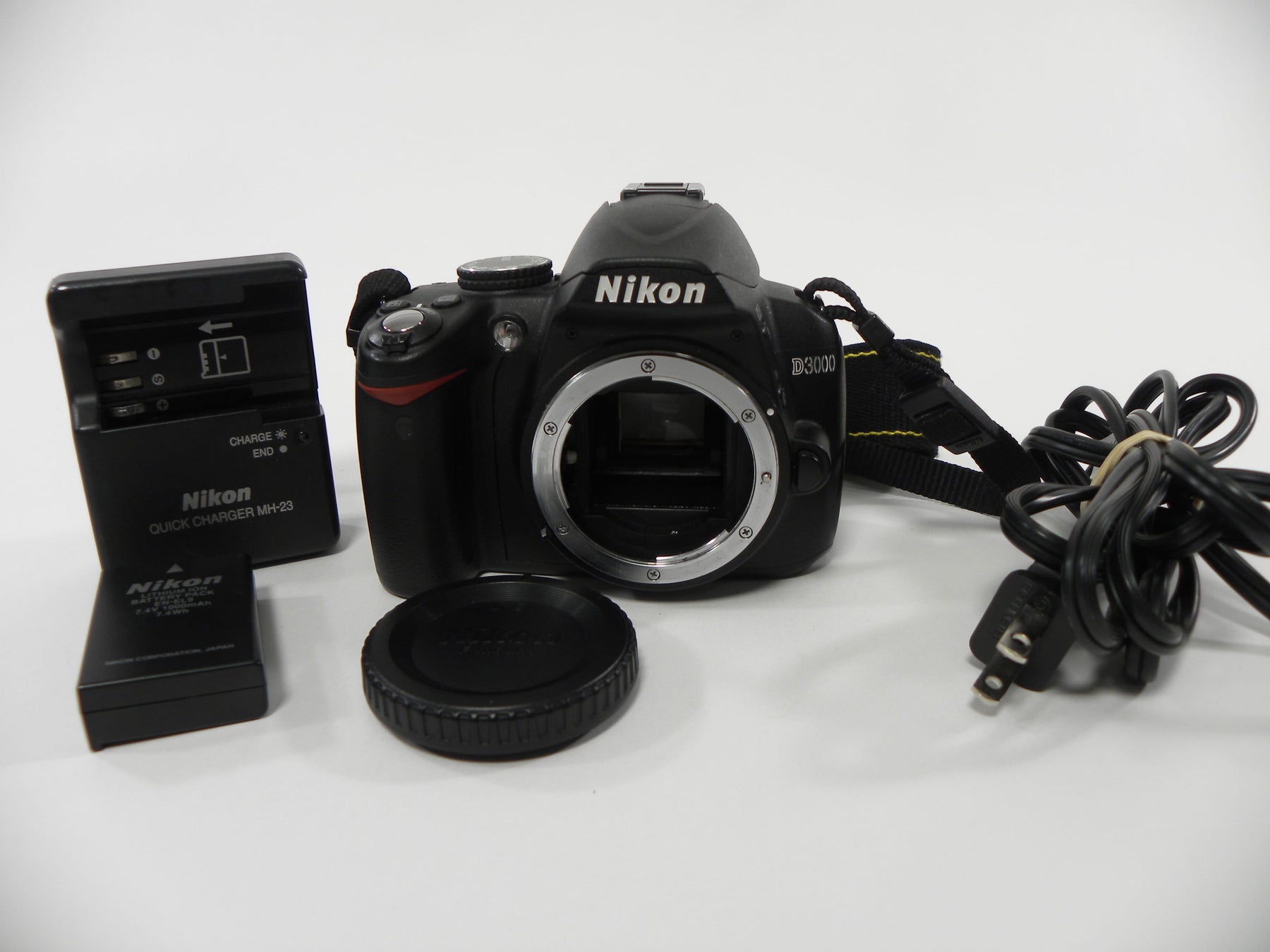 Nikon D3000 10.2mp Digital SLR Body Only Shutter Ct. 14,712