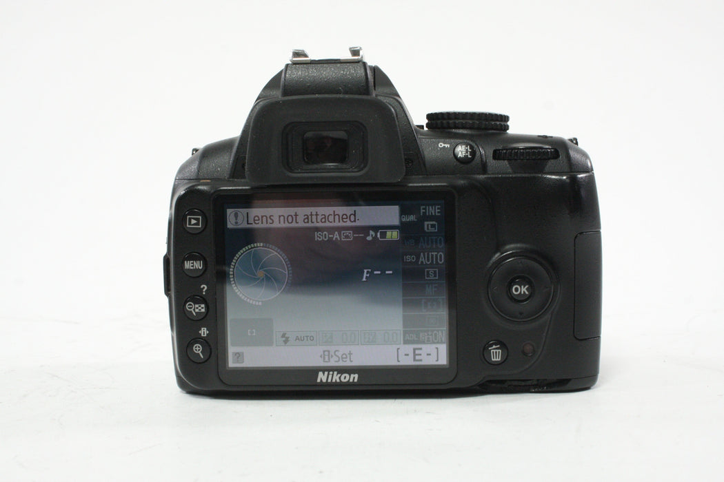 Nikon D3000 DSLR Camera Body with Shutter Count 10,063