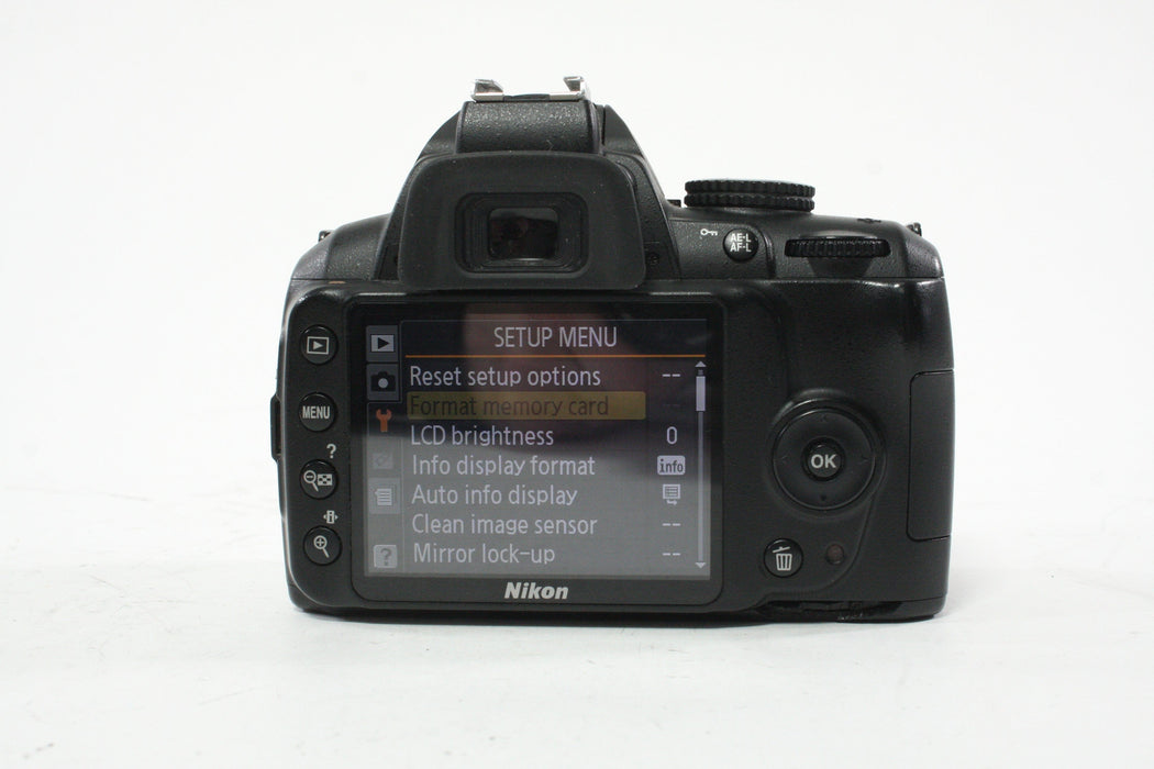 Nikon D3000 DSLR Camera Body with Shutter Count 10,063