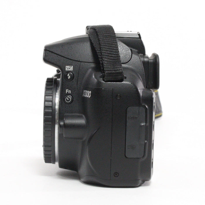 Nikon D3000 DSLR Camera with Shutter Count 6,569.  Body Only.