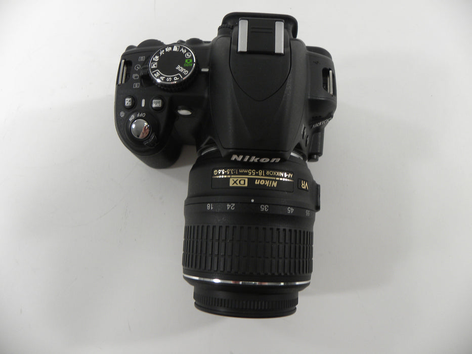 Nikon D3100 14.2mp Digital SLR w/AF-S Nikkor 18-55 DX VR Shutter Ct. 2,169