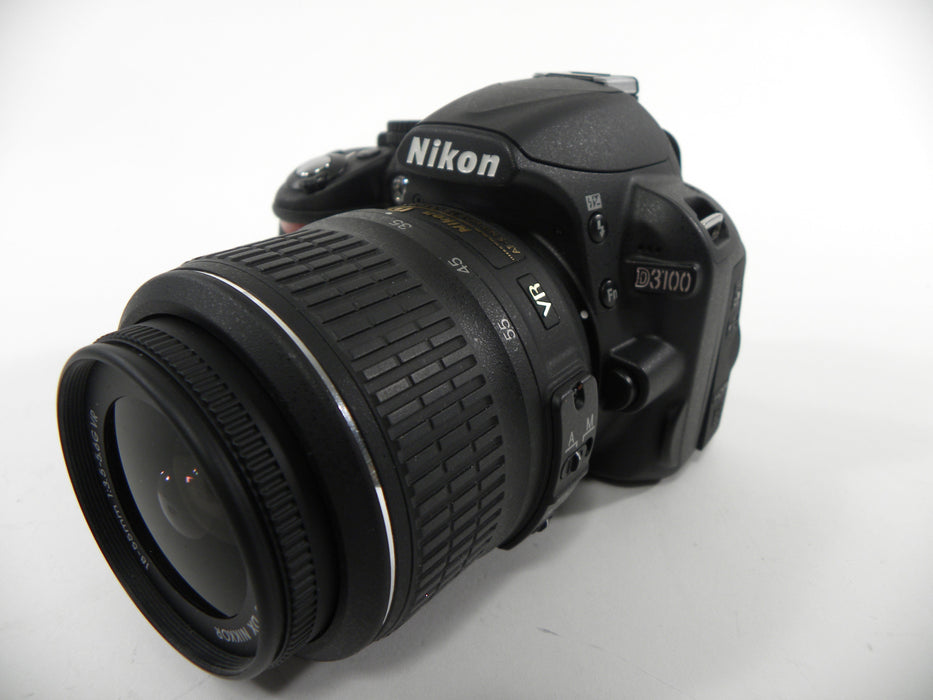 Nikon D3100 14.2mp Digital SLR w/AF-S Nikkor 18-55 DX VR Shutter Ct. 2,169