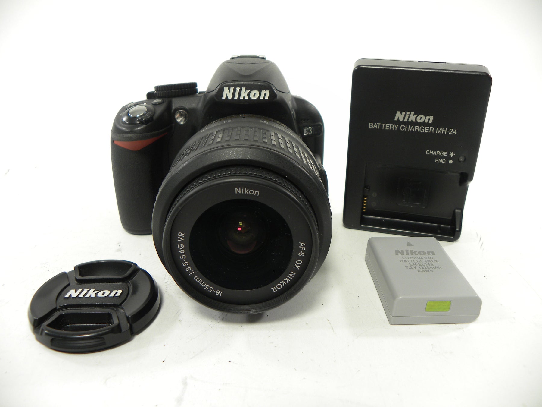 Nikon D3100 14mp Digital SLR w/AF-S Nikkor 18-55 f3.5-5.6G DX VR