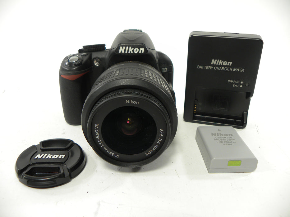 Nikon D3100 14mp Digital SLR w/AF-S Nikkor 18-55 f3.5-5.6G DX VR