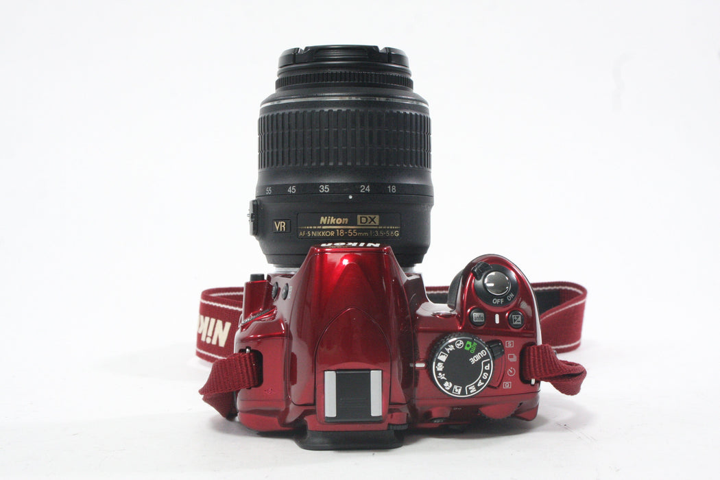 Nikon D3100 Digital Camera with 18-55mm f/3.5-5.6 G VR AF-S DX Lens with a Shutter Count of only 2,360