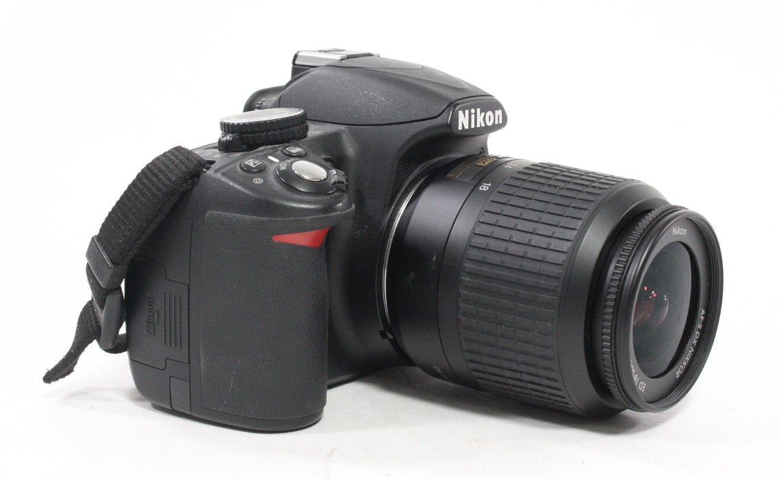 Nikon D3100 Digital SLR with 18-55mm f/3.5-5.6G ED Lens with Shutter Count 11,885