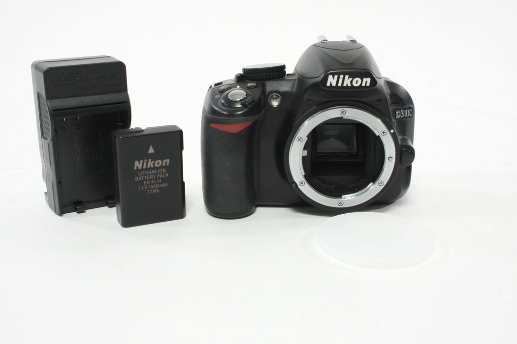 Nikon D3100 DSLR Camera Body with a Shutter Count of 11,461