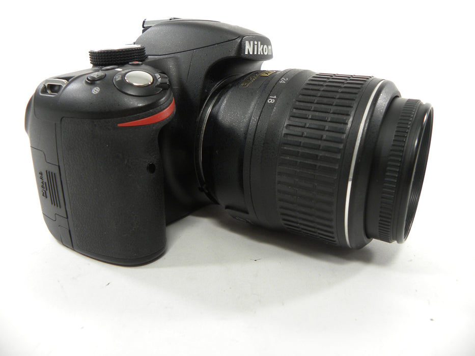 Nikon D3200 24.2mp Digital SLR w/AF-S 18-55 Shutter Ct. 1,474