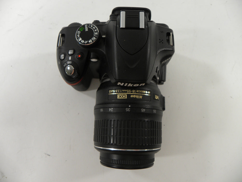 Nikon D3200 24.2mp Digital SLR w/AF-S 18-55 Shutter Ct. 1,474