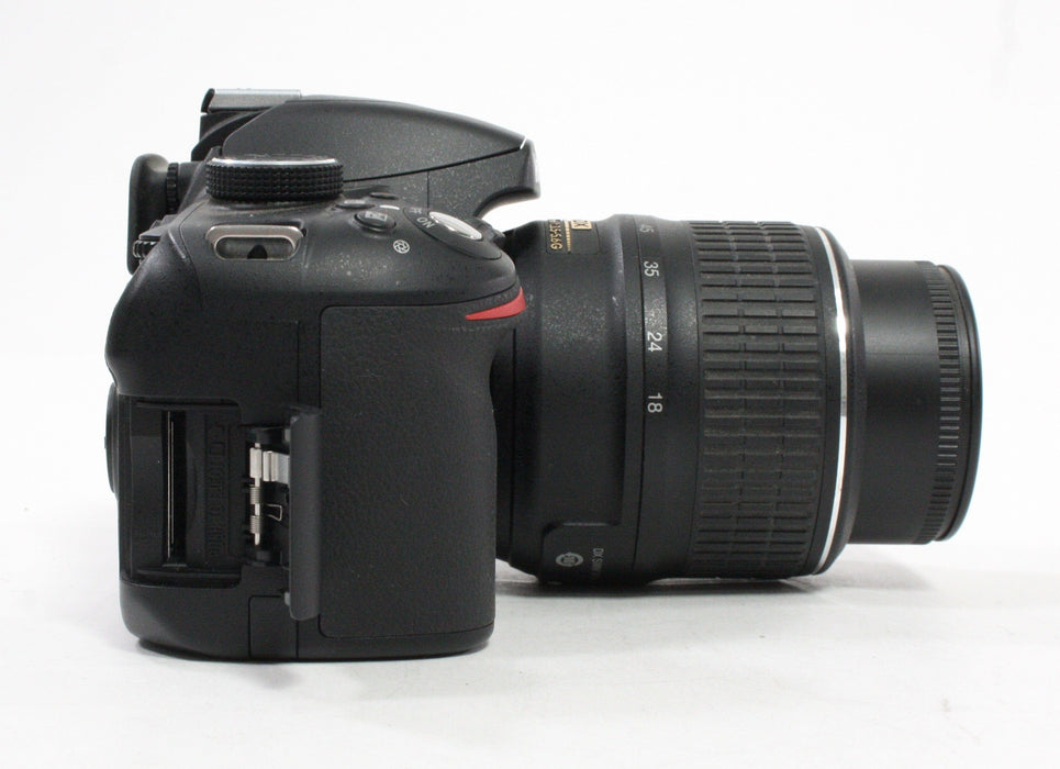 Nikon D3200 Digital SLR with 18-55mm f/3.5-5.6G Lens Shutter Count 355