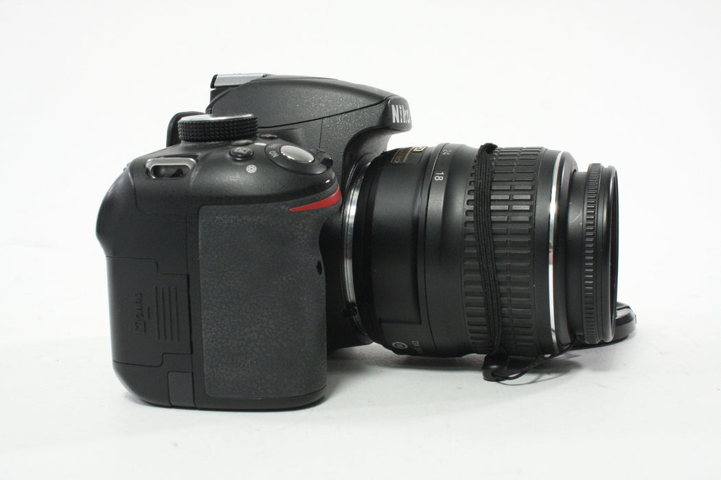 Nikon D3200 DSLR Camera With 18-55mm f/3.5-5.6 Lens Shutter Count 6,702