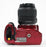 Nikon D3200 DSLR with 18-55 f/3.5-5.6 GVRII Lens with Shutter Count 3,531 (Red)