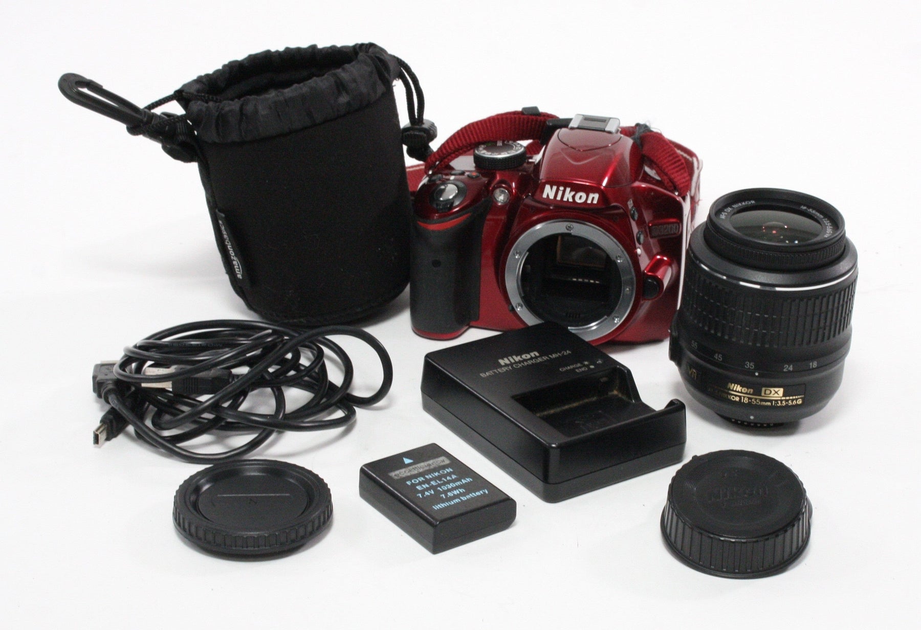 Nikon D3200 with SC 14,652 includes Nikon DX 18-55mm f/3.5-5.6G for F Mount