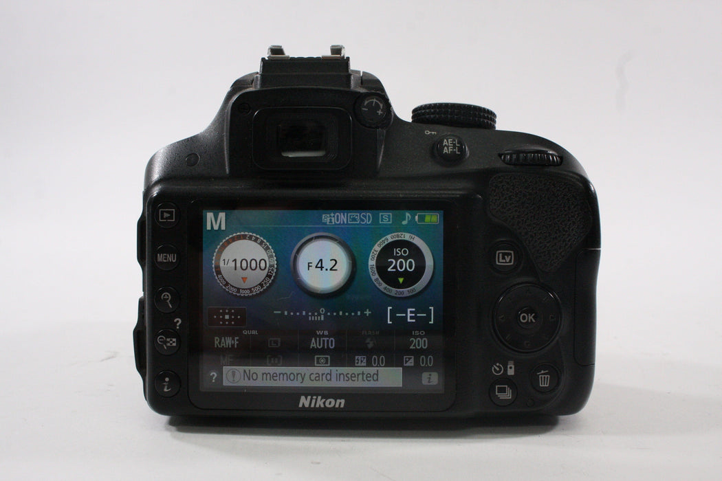 Nikon D330 DSLR Camera with 18-55mm f/3.5-5.6 DX VR G II Lens SC# 10,665