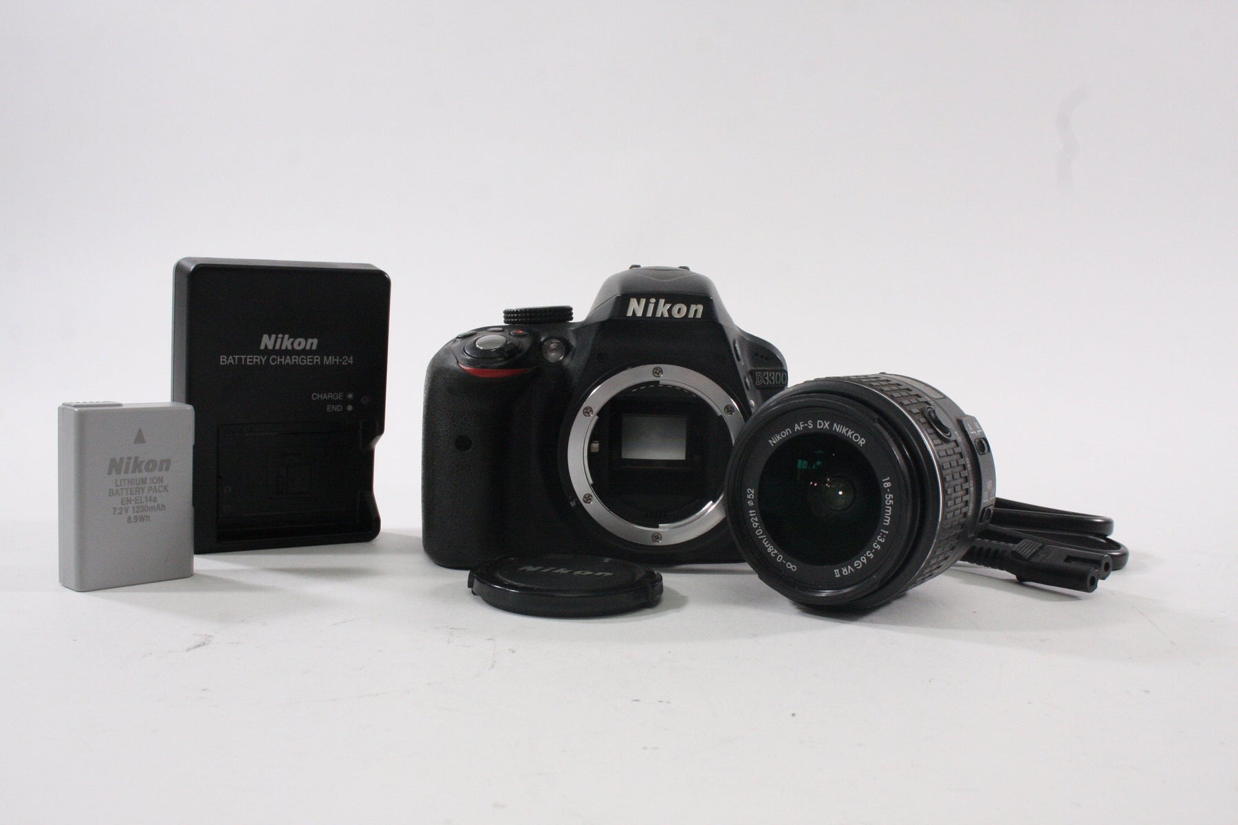 Nikon D330 DSLR Camera with 18-55mm f/3.5-5.6 DX VR G II Lens SC# 10,665