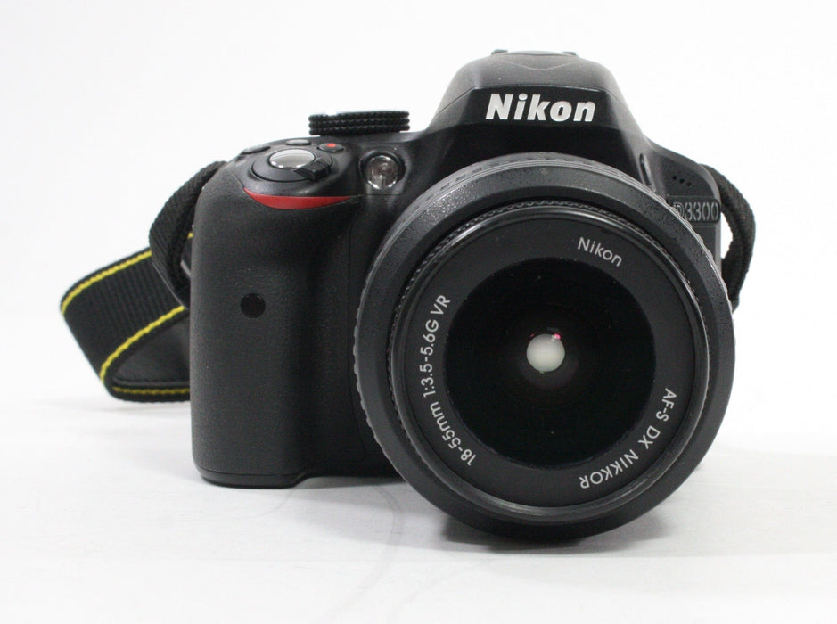 Nikon D3300 Digital SLR Camera with18-55mm f/3.5-5.6G VR Lens with Shutter Count ONLY 242