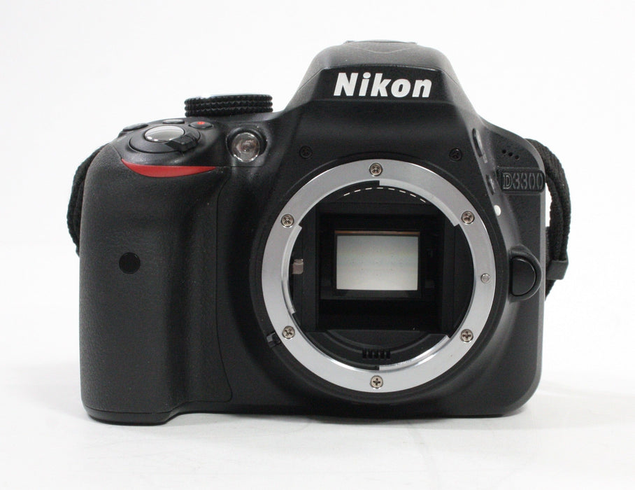 Nikon D3300 Digital SLR Camera with18-55mm f/3.5-5.6G VR Lens with Shutter Count ONLY 242