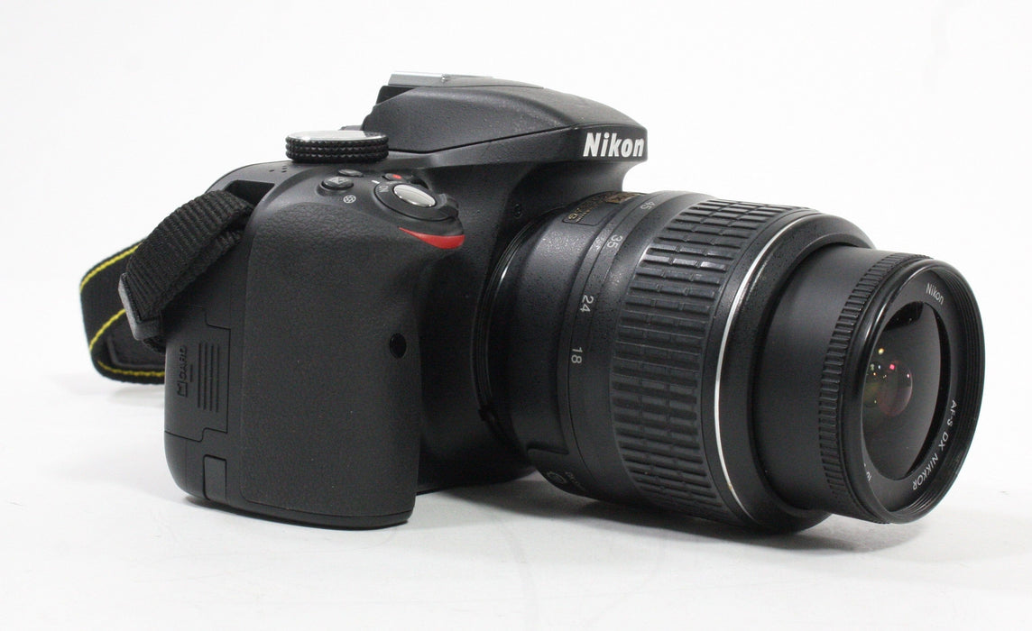 Nikon D3300 Digital SLR Camera with18-55mm f/3.5-5.6G VR Lens with Shutter Count ONLY 242